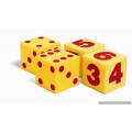 Giant Soft Numeral Cubes, Set of 2