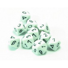 10 Sided Polyhedral Dice, Set of 10