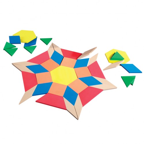 Giant Foam Floor Pattern Blocks