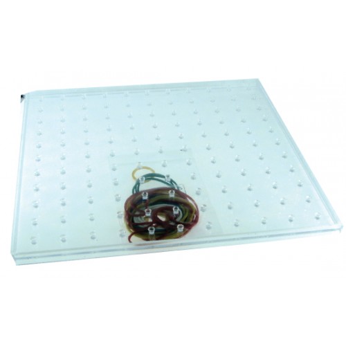 Transparent Large Geoboard 