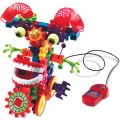 Gears! Gears! Gears!® Motorized Wacky Wigglers® Building Set, Set of 130