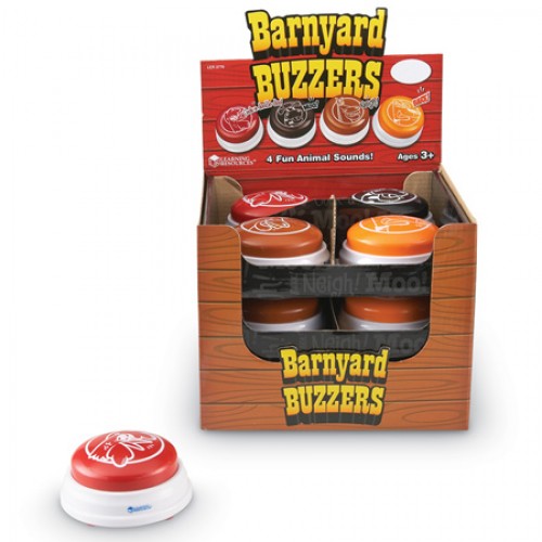 Barnyard Answer Buzzers, Set of 12