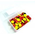 Magnetic Yellow and Red Counters - 1 inch Set of 100 pieces