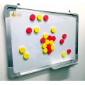 Magnetic Yellow and Red Counters - 1 inch Set of 100 pieces