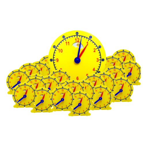 Day-Night Geared Clock, Classroom Set