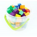 Colour Cubes, 2.5cm , Set of 102 Pieces