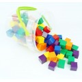 Colour Cubes, 2.5cm , Set of 102 Pieces