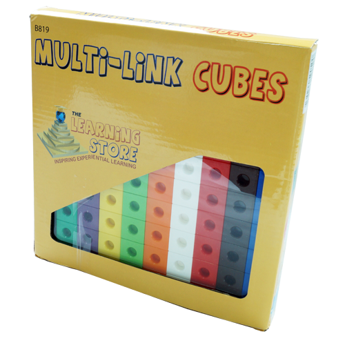 Multi - Link (Snap Link) Cubes , Set of 100pcs