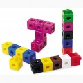 Multi - Link (Snap Link) Cubes , Set of 100pcs