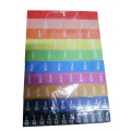 Magnetic Fraction Tiles Set of 51