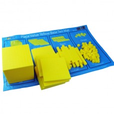 Plastic Yellow Base Ten Set