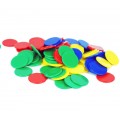 Colour Counting Chips, Set of 100