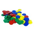 Colour Counting Chips, Set of 100