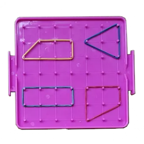 Small Double-sided Geoboard - 8pin x 8pin