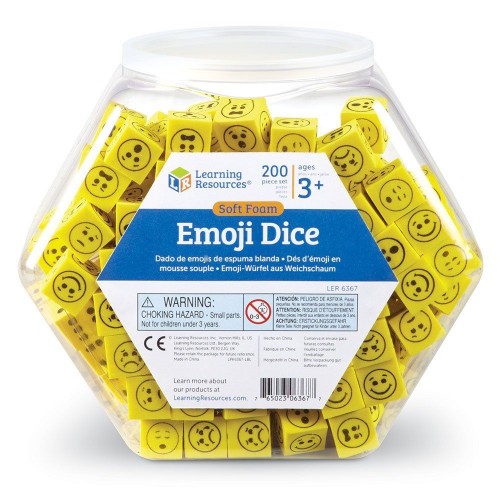 Soft Foam Emoji Dice